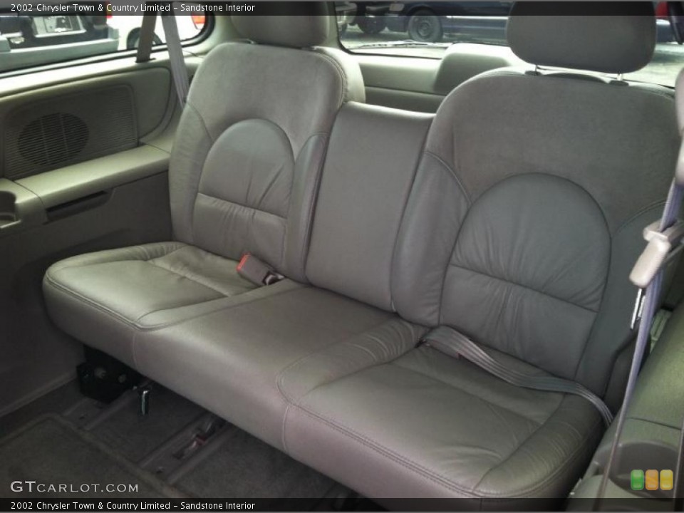 Sandstone Interior Rear Seat for the 2002 Chrysler Town & Country Limited #67972198