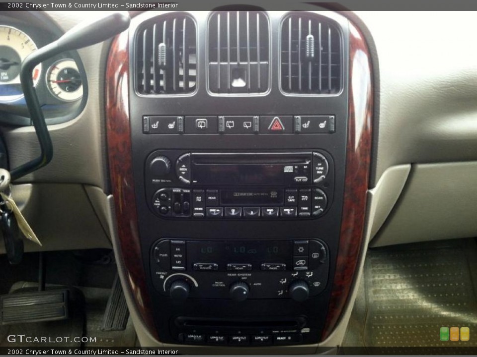Sandstone Interior Controls for the 2002 Chrysler Town & Country Limited #67972270