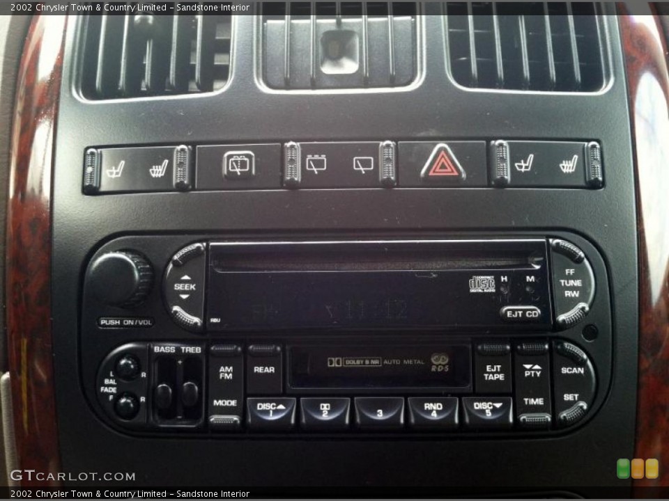 Sandstone Interior Audio System for the 2002 Chrysler Town & Country Limited #67972279
