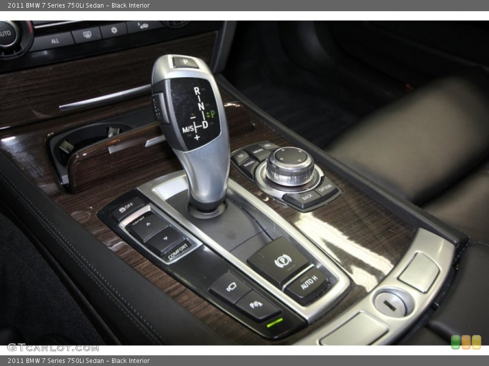 Black Interior Transmission for the 2011 BMW 7 Series 750Li Sedan #67972759