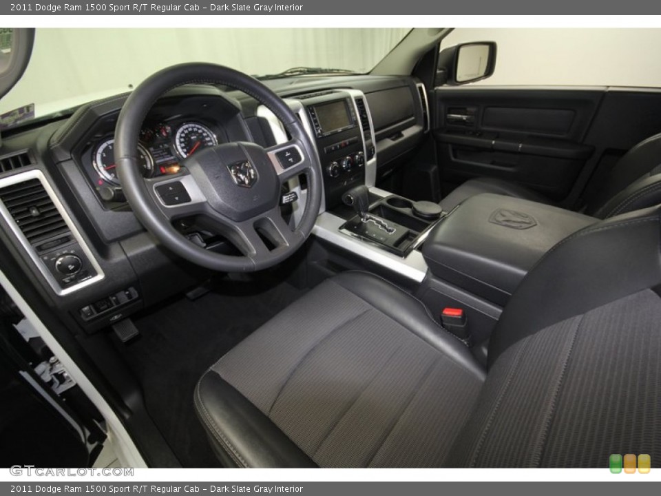 Dark Slate Gray Interior Prime Interior for the 2011 Dodge Ram 1500 Sport R/T Regular Cab #67974667