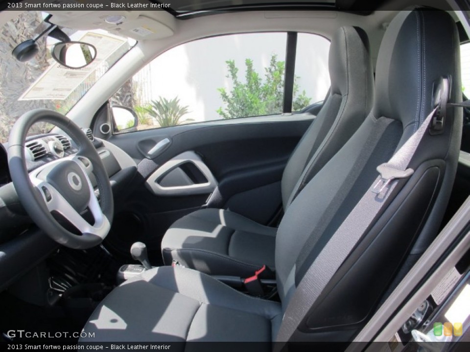 Black Leather Interior Photo for the 2013 Smart fortwo passion coupe #67974978
