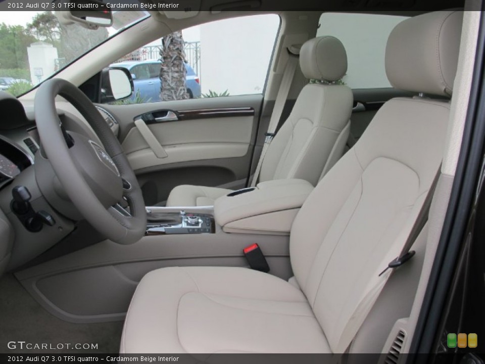 Cardamom Beige Interior Photo for the 2012 Audi Q7 3.0 TFSI quattro #67975332