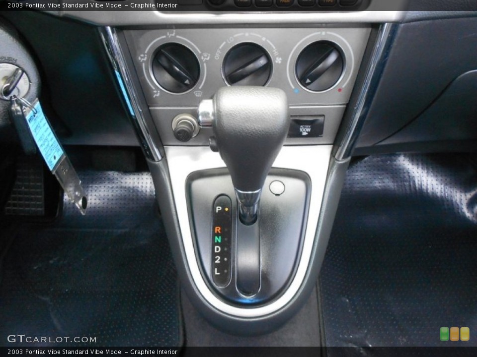 Graphite Interior Transmission for the 2003 Pontiac Vibe  #67979306