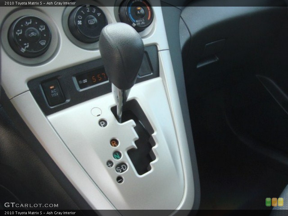 Ash Gray Interior Transmission for the 2010 Toyota Matrix S #67980425