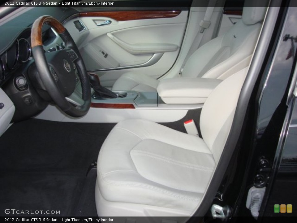 Light Titanium/Ebony Interior Photo for the 2012 Cadillac CTS 3.6 Sedan #67980848