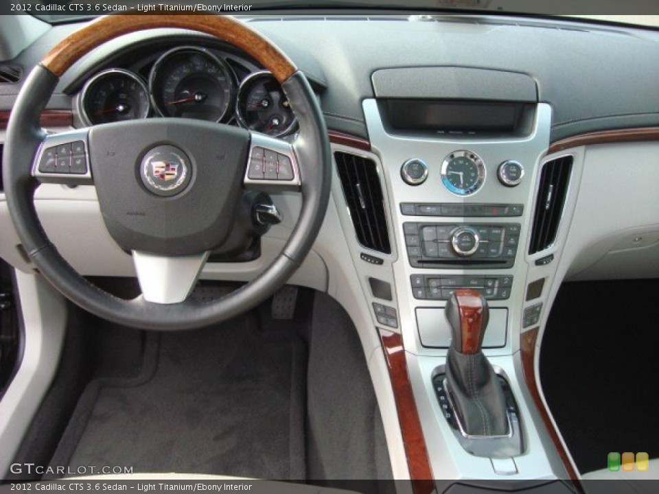 Light Titanium/Ebony Interior Dashboard for the 2012 Cadillac CTS 3.6 Sedan #67980866
