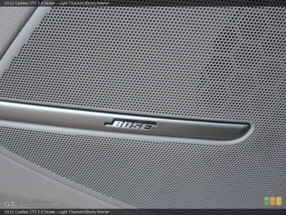 Light Titanium/Ebony Interior Audio System for the 2012 Cadillac CTS 3.6 Sedan #67980892