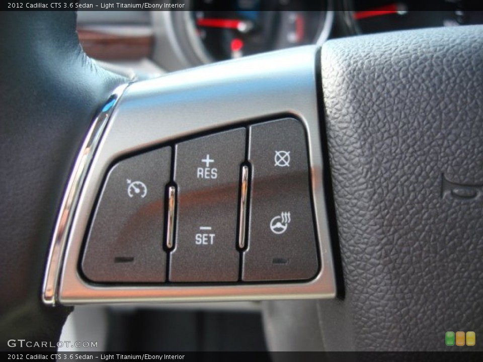 Light Titanium/Ebony Interior Controls for the 2012 Cadillac CTS 3.6 Sedan #67980977