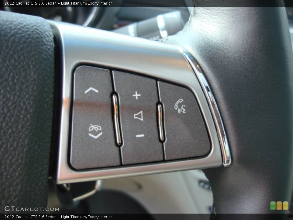 Light Titanium/Ebony Interior Controls for the 2012 Cadillac CTS 3.6 Sedan #67980986