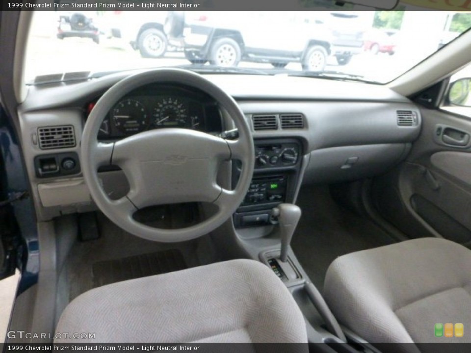Light Neutral Interior Dashboard for the 1999 Chevrolet Prizm  #67982273
