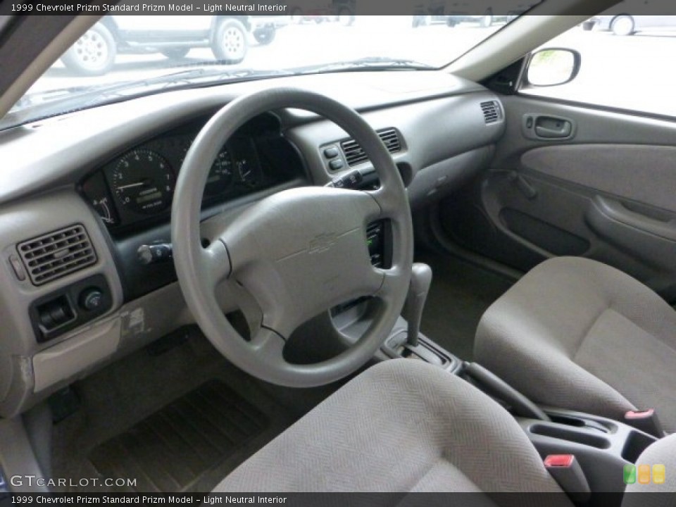 Light Neutral 1999 Chevrolet Prizm Interiors