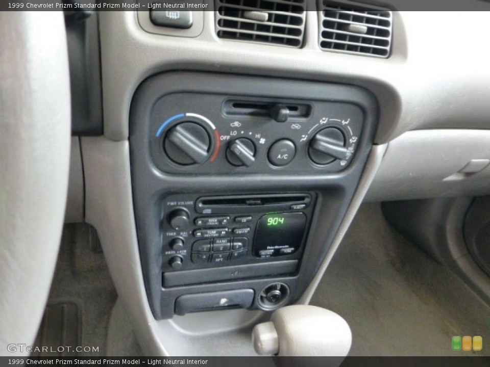 Light Neutral Interior Controls for the 1999 Chevrolet Prizm  #67982300