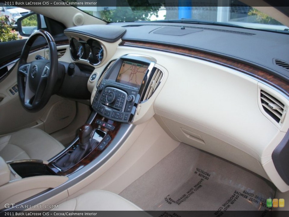 Cocoa/Cashmere Interior Dashboard for the 2011 Buick LaCrosse CXS #67983794