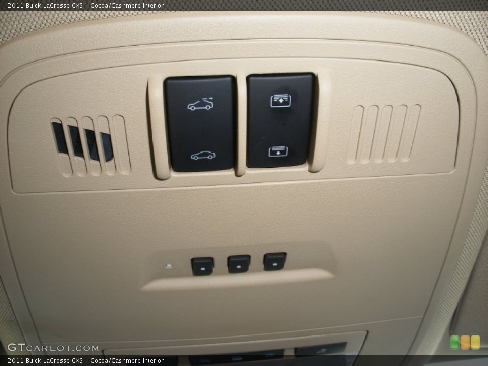 Cocoa/Cashmere Interior Controls for the 2011 Buick LaCrosse CXS #67983821