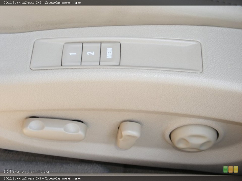 Cocoa/Cashmere Interior Controls for the 2011 Buick LaCrosse CXS #67983830