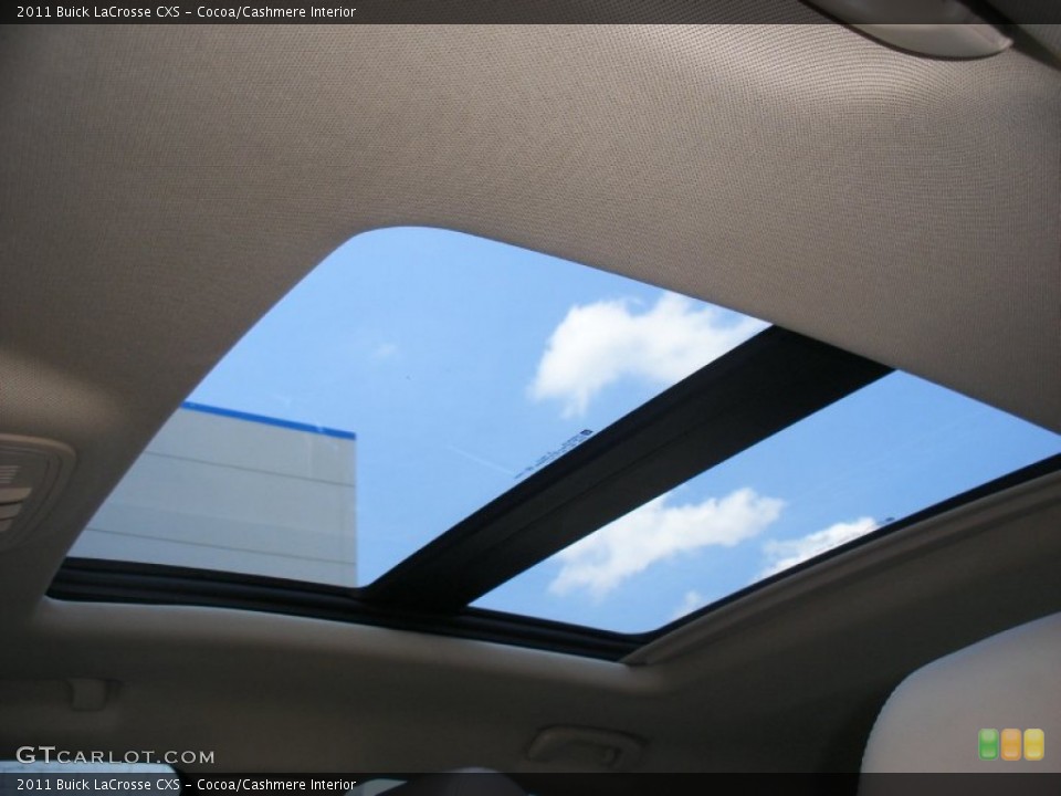 Cocoa/Cashmere Interior Sunroof for the 2011 Buick LaCrosse CXS #67983893