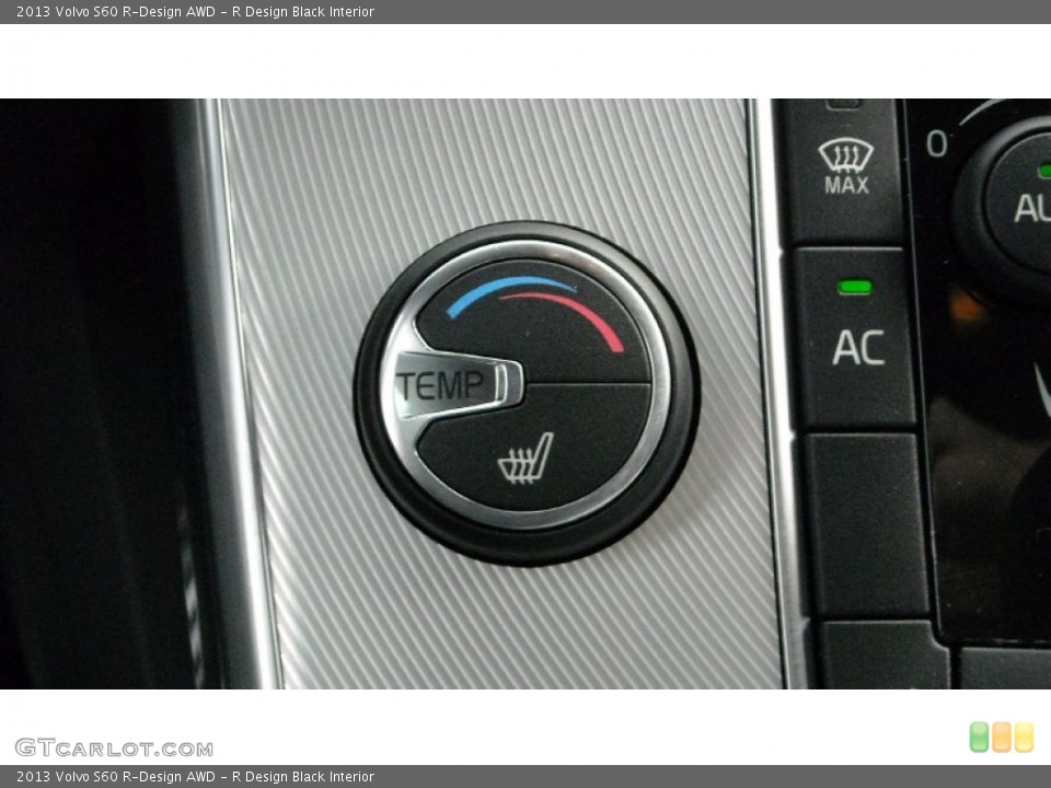 R Design Black Interior Controls for the 2013 Volvo S60 R-Design AWD #67984883