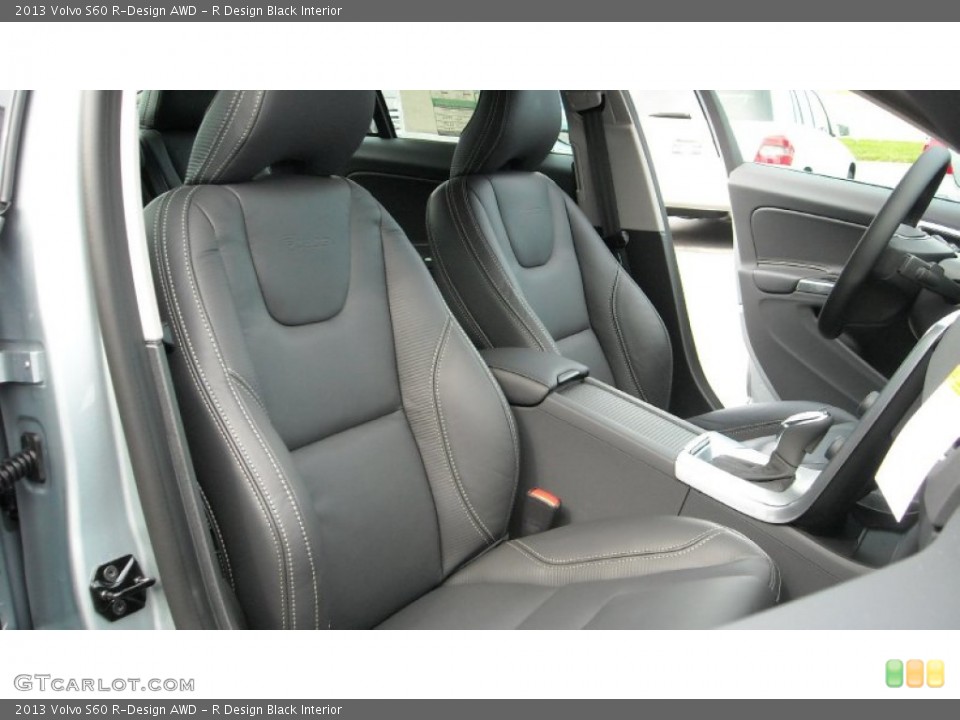 R Design Black Interior Photo for the 2013 Volvo S60 R-Design AWD #67984901