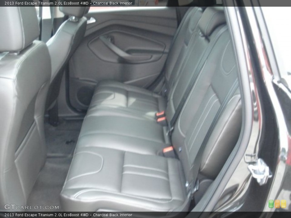 Charcoal Black Interior Rear Seat for the 2013 Ford Escape Titanium 2.0L EcoBoost 4WD #67985531