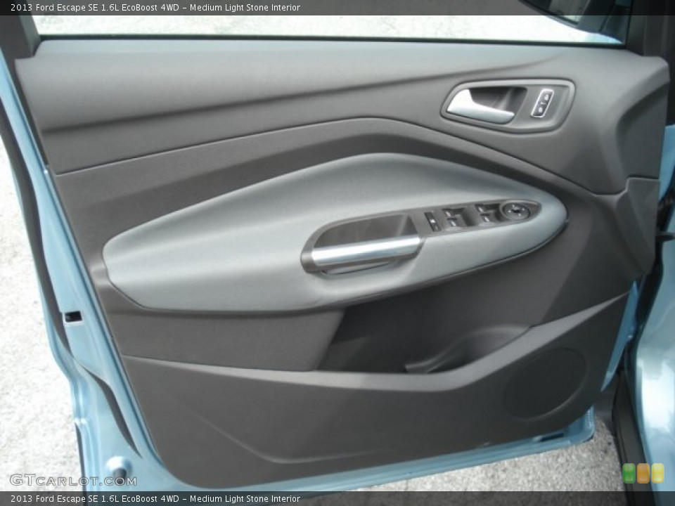 Medium Light Stone Interior Door Panel for the 2013 Ford Escape SE 1.6L EcoBoost 4WD #67985699