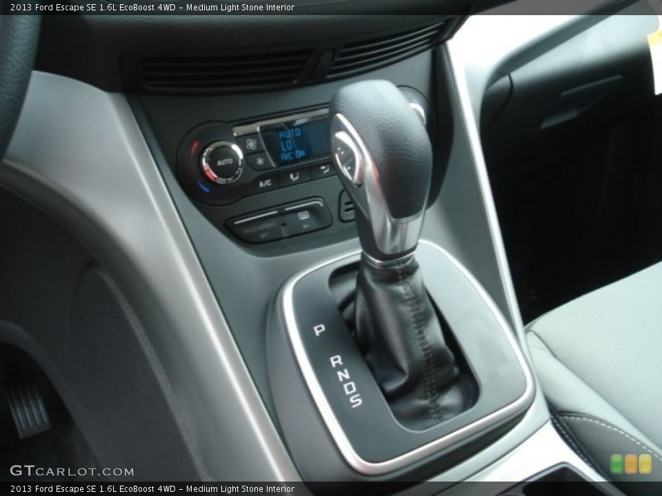 Medium Light Stone Interior Transmission for the 2013 Ford Escape SE 1.6L EcoBoost 4WD #67985741