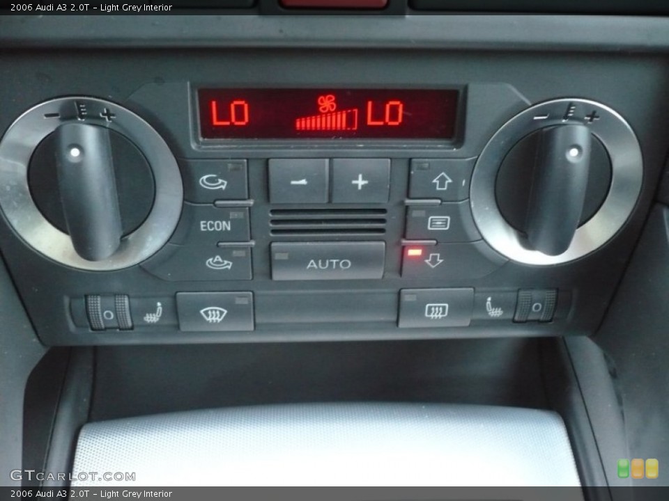 Light Grey Interior Controls for the 2006 Audi A3 2.0T #67986783
