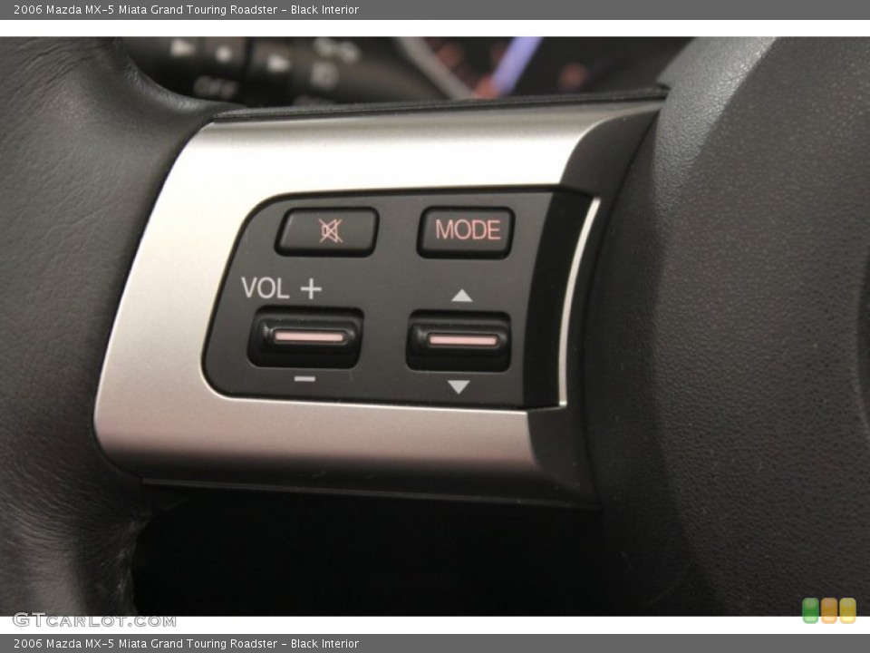 Black Interior Controls for the 2006 Mazda MX-5 Miata Grand Touring Roadster #67988330