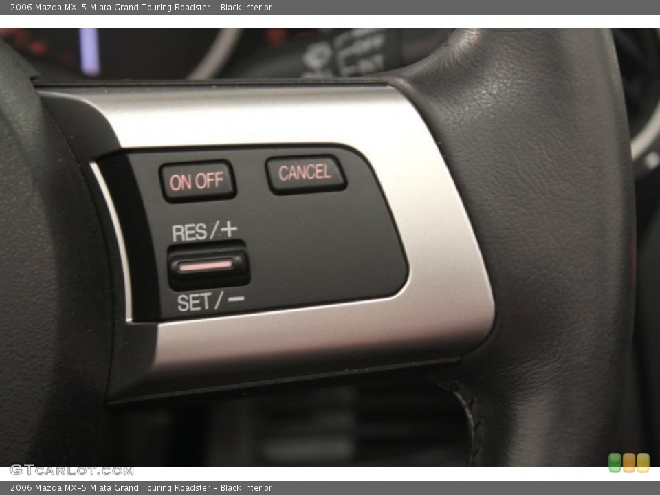 Black Interior Controls for the 2006 Mazda MX-5 Miata Grand Touring Roadster #67988333
