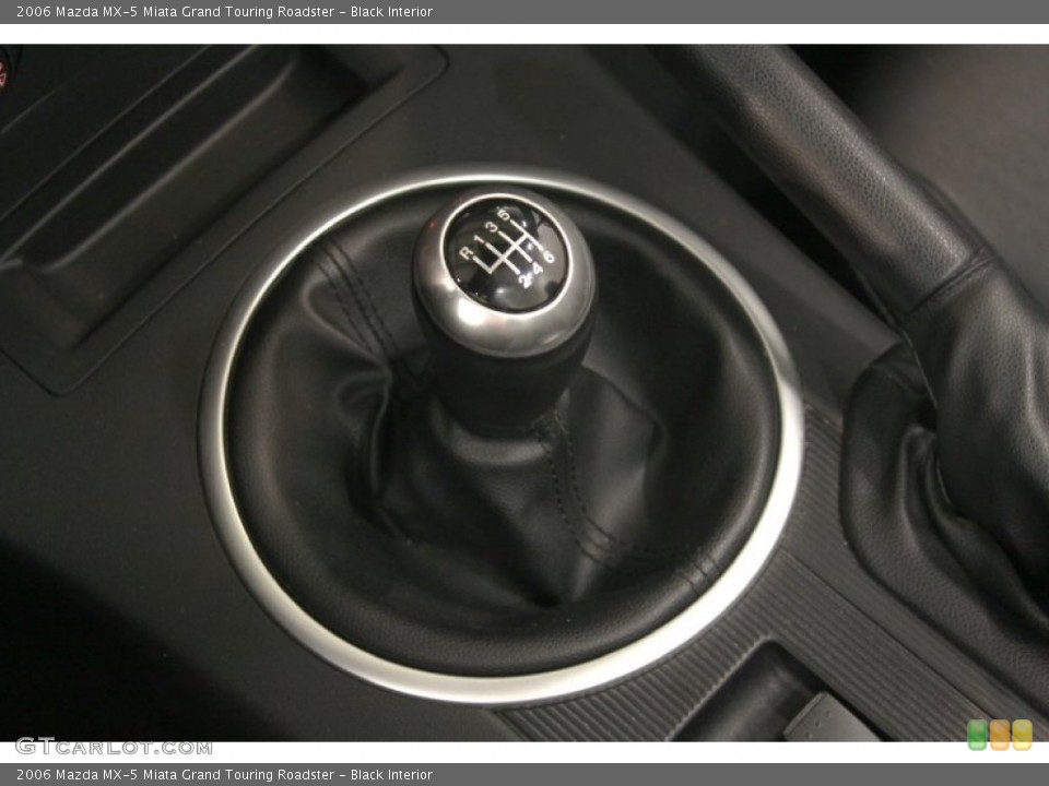 Black Interior Transmission for the 2006 Mazda MX-5 Miata Grand Touring Roadster #67988406