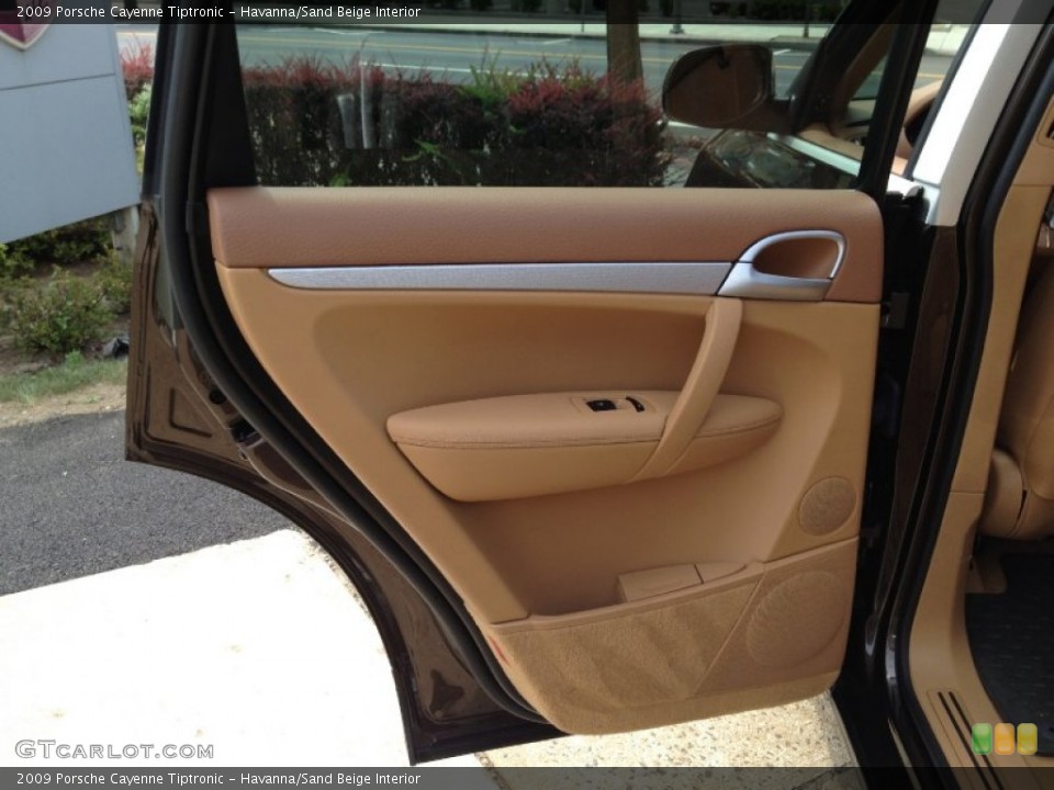 Havanna/Sand Beige Interior Door Panel for the 2009 Porsche Cayenne Tiptronic #67989875