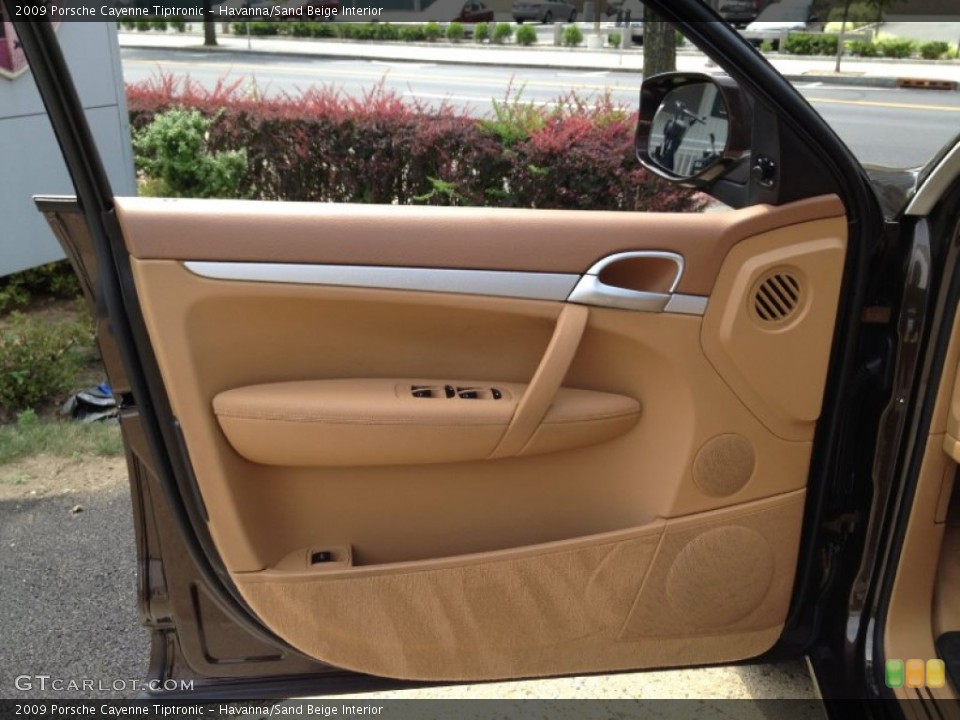 Havanna/Sand Beige Interior Door Panel for the 2009 Porsche Cayenne Tiptronic #67989893