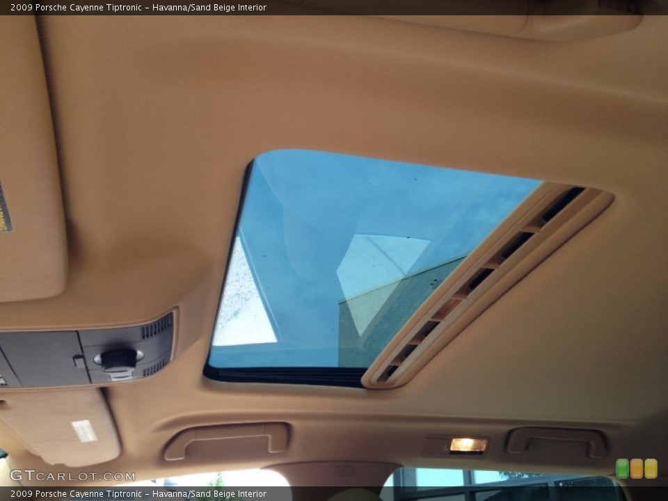 Havanna/Sand Beige Interior Sunroof for the 2009 Porsche Cayenne Tiptronic #67989938