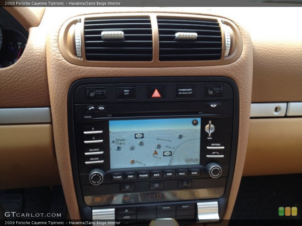 Havanna/Sand Beige Interior Navigation for the 2009 Porsche Cayenne Tiptronic #67989965