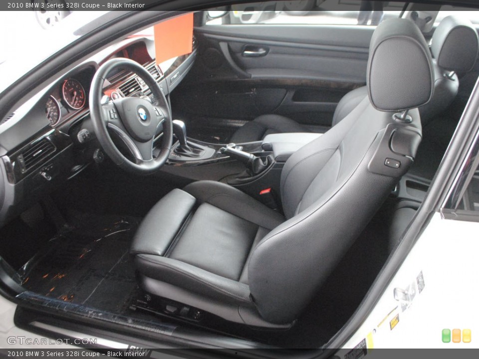 Black Interior Prime Interior for the 2010 BMW 3 Series 328i Coupe #67991540