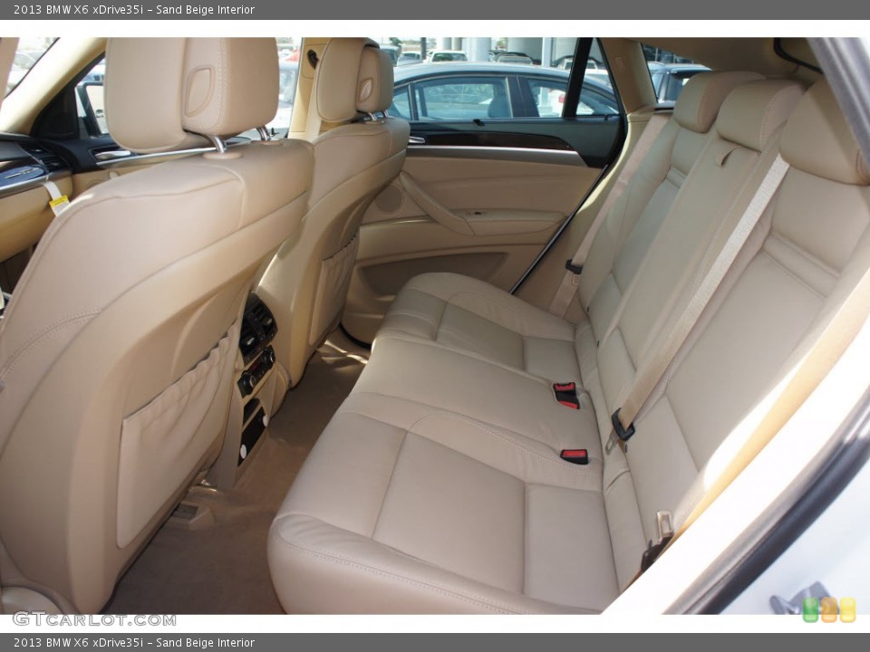 Sand Beige Interior Photo for the 2013 BMW X6 xDrive35i #67992188