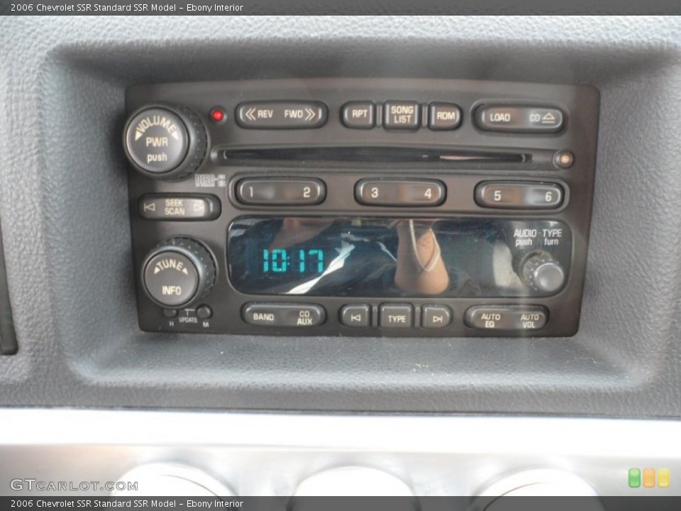 Ebony Interior Audio System for the 2006 Chevrolet SSR  #67995662