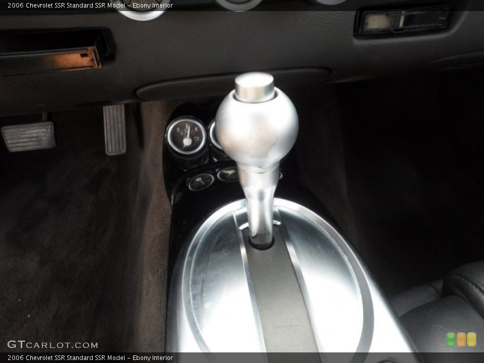 Ebony Interior Transmission for the 2006 Chevrolet SSR  #67995698