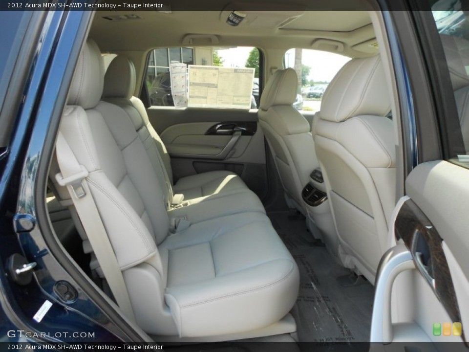 Taupe Interior Photo for the 2012 Acura MDX SH-AWD Technology #67996130