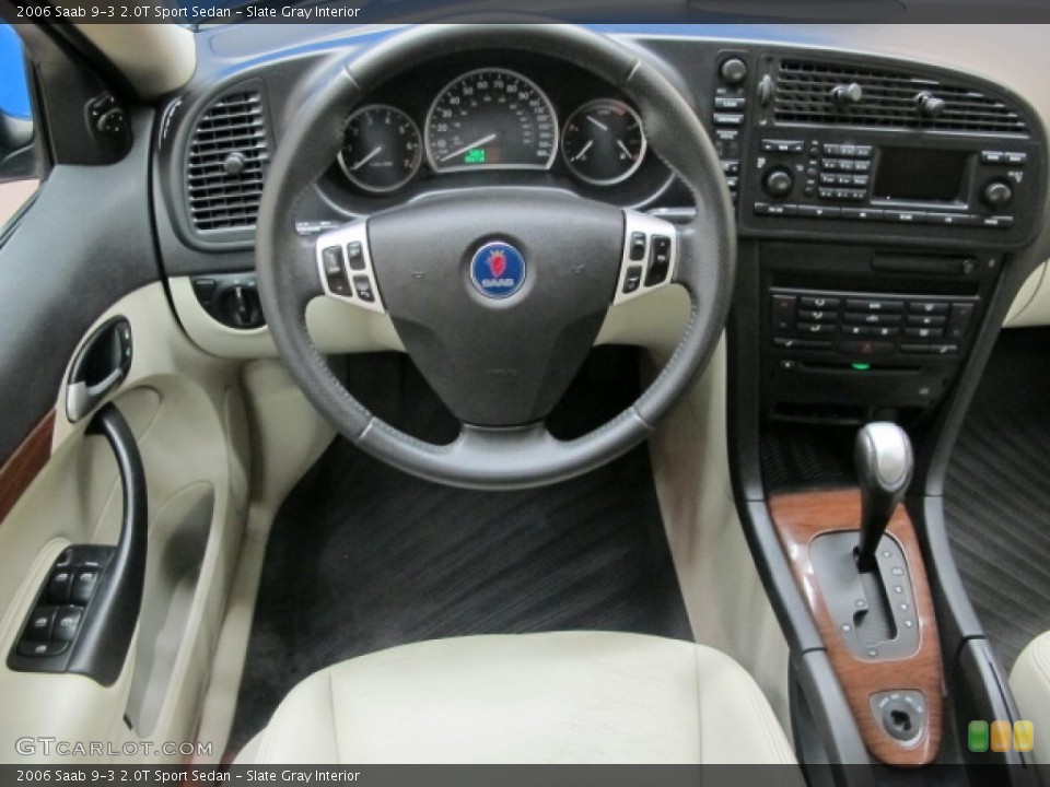 Slate Gray Interior Dashboard for the 2006 Saab 9-3 2.0T Sport Sedan #67997810