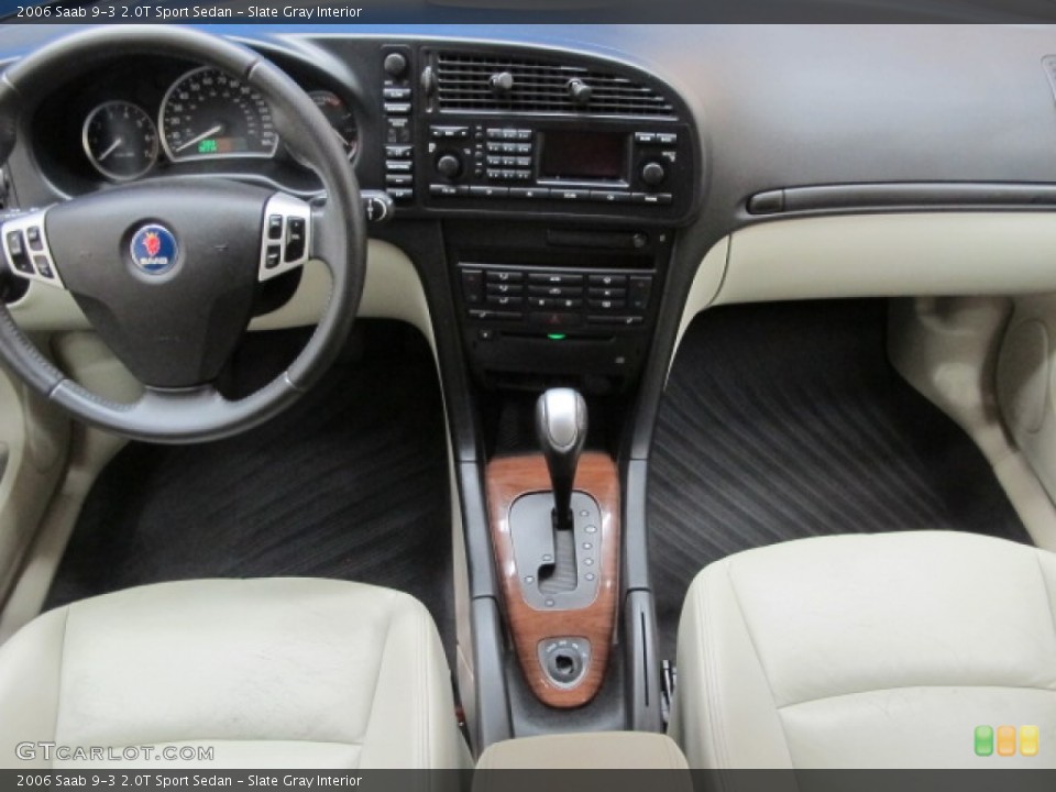 Slate Gray Interior Dashboard for the 2006 Saab 9-3 2.0T Sport Sedan #67997819