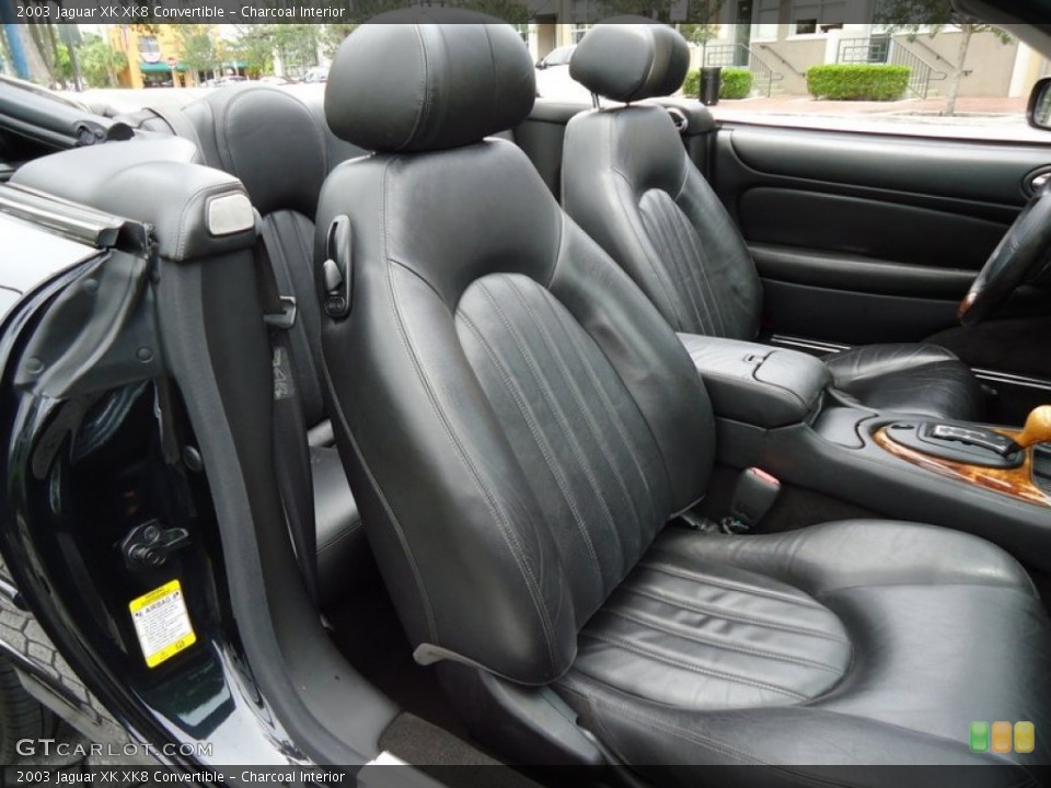 Charcoal Interior Photo for the 2003 Jaguar XK XK8 Convertible #68001602