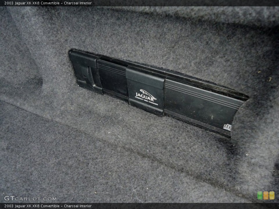 Charcoal Interior Audio System for the 2003 Jaguar XK XK8 Convertible #68002109
