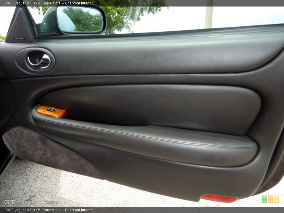 Charcoal Interior Door Panel for the 2003 Jaguar XK XK8 Convertible #68002172