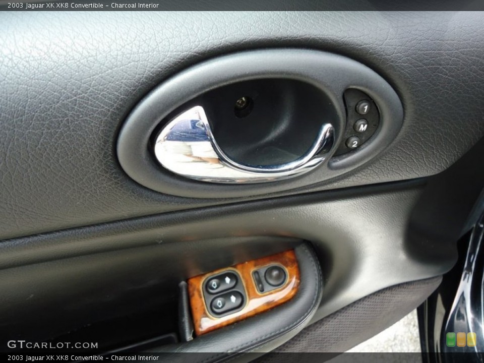 Charcoal Interior Controls for the 2003 Jaguar XK XK8 Convertible #68002214