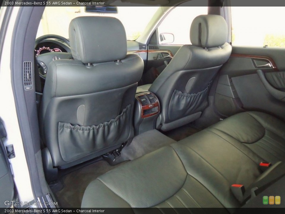 Charcoal Interior Photo for the 2003 Mercedes-Benz S 55 AMG Sedan #68003792