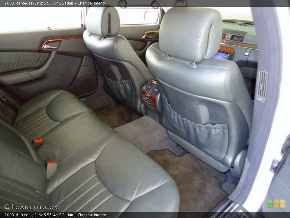 Charcoal Interior Photo for the 2003 Mercedes-Benz S 55 AMG Sedan #68003879