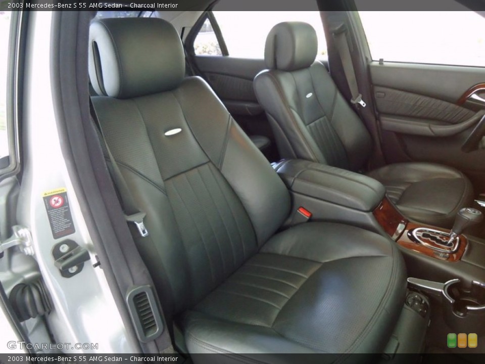 Charcoal Interior Photo for the 2003 Mercedes-Benz S 55 AMG Sedan #68003966