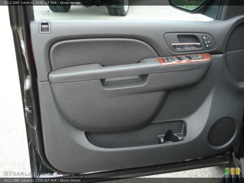 Ebony Interior Door Panel for the 2012 GMC Yukon XL 2500 SLT 4x4 #68006735