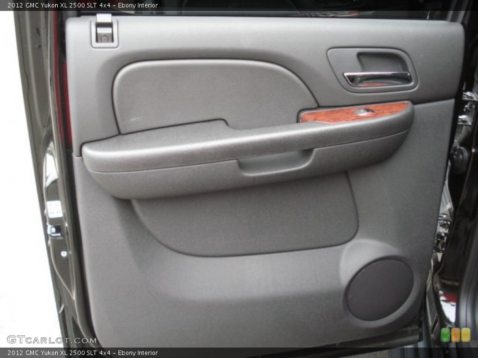 Ebony Interior Door Panel for the 2012 GMC Yukon XL 2500 SLT 4x4 #68006753